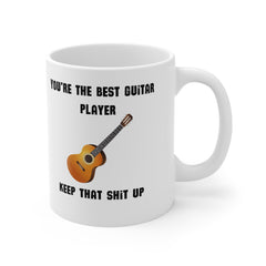 Funny Acoustic Guitar Mug – Gift for Guitarists & Music Lovers