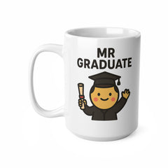University Leavers Graduation Mug | Funny Graduated Mug for Him | Clever Clogs Congratulations Gift | Graduate Mugs, Stocking Filler For Him
