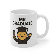 University Leavers Graduation Mug | Funny Graduated Mug for Him | Clever Clogs Congratulations Gift | Graduate Mugs, Stocking Filler For Him