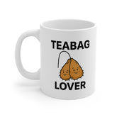 Teabag Lover | Funny Gifts | Rude Mugs | Rude Presents | Office Mugs | Work Mug Colleague Secret Santa Present Birthday Fathers Day Her Him