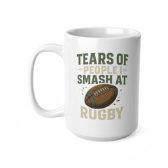 Funny Rugby Mug - Tears of People I Smash at Rugby Gift for Rugby Players & Fans | Rugby Coffee Mug, Secret Santa Gift, Christmas Gift