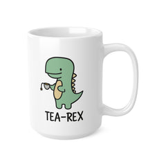 Tea-Rex Dinosaur Mug – Funny Dinosaur Mug for Tea Lovers, T-Rex Gift