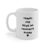 Gift from Pet, Cat Dad Mug, Dog Mum Mug, Gift from Dog, Gift from Cat, Fathers Day Dog Gift, Mother's Day Dog Gift, Custom Pet Lover Gift