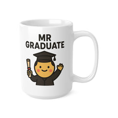 University Leavers Graduation Mug | Funny Graduated Mug for Him | Clever Clogs Congratulations Gift | Graduate Mugs, Stocking Filler For Him