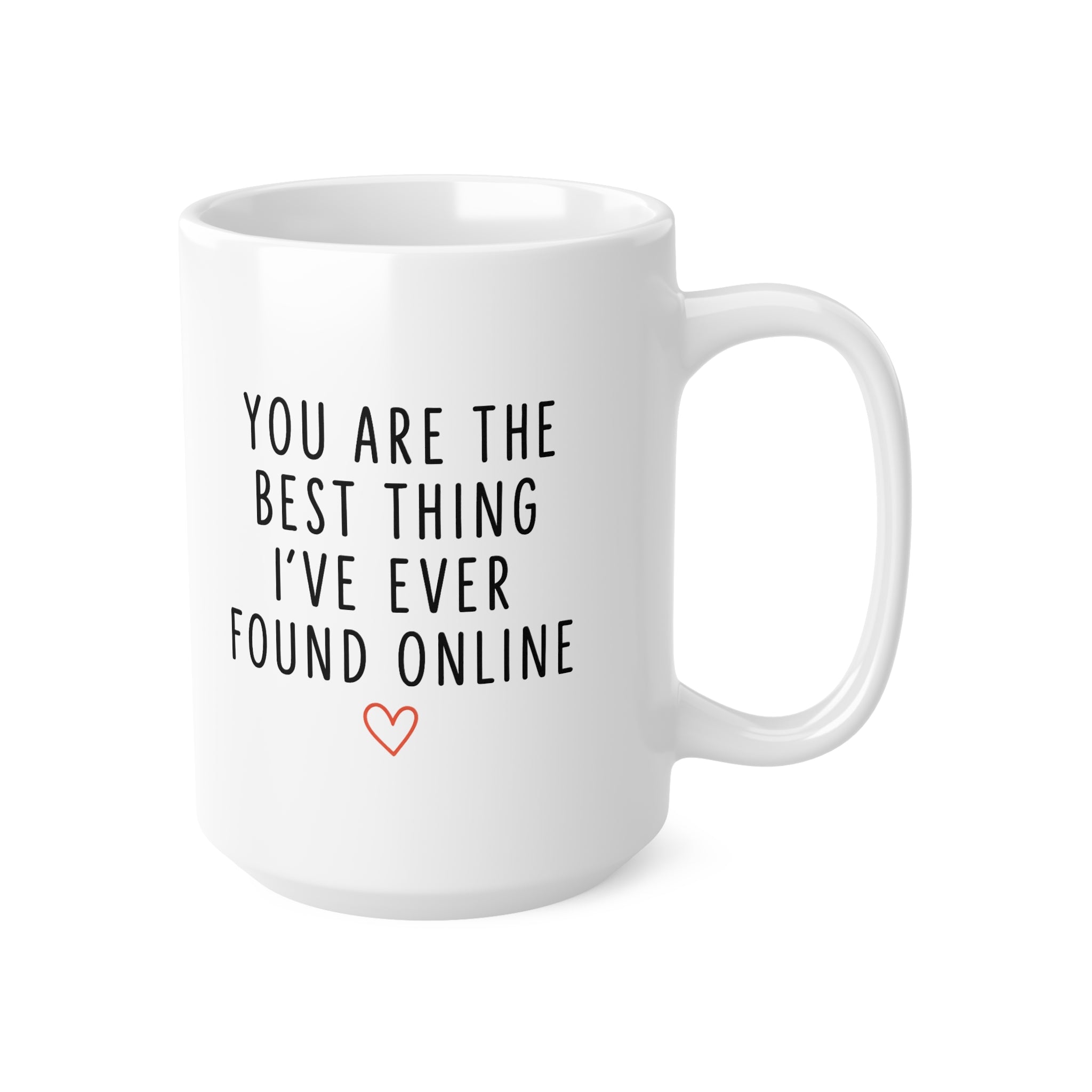 Best Thing I Found Online Mug – Cute Gift for Online Couples