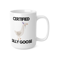 Certified Silly Goose Mug – Funny Animal Gift for Friends & Coworkers