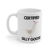 Certified Silly Goose Mug – Funny Animal Gift for Friends & Coworkers