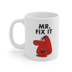 Mr. Fix It Mug – Funny Gift for Handy Men, DIY Dads & Tool Lovers