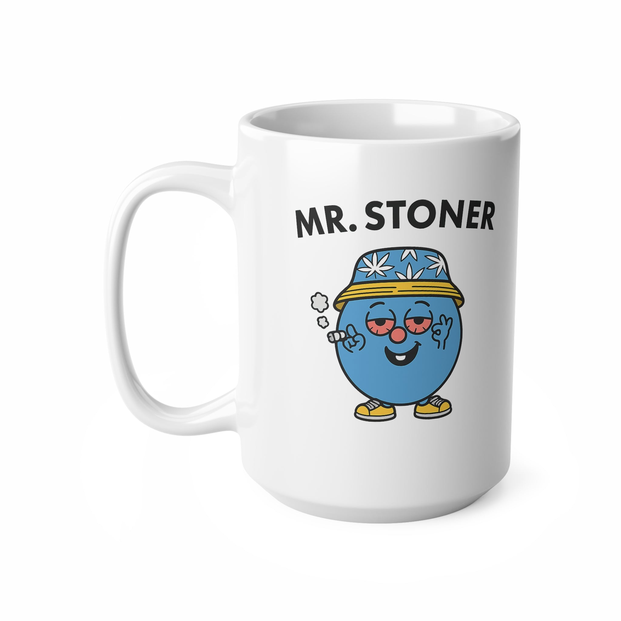Mr. Stoner Mug – Funny Stoner Gift for Him, Cannabis Lover Coffee Cup