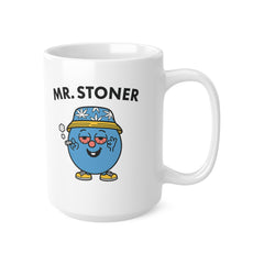 Mr. Stoner Mug – Funny Stoner Gift for Him, Cannabis Lover Coffee Cup
