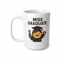 University Leavers Graduation Mug | Clever Clogs Congratulations Gift for Her | Graduation Mug for Daughter or Sister | Stocking Filler Her
