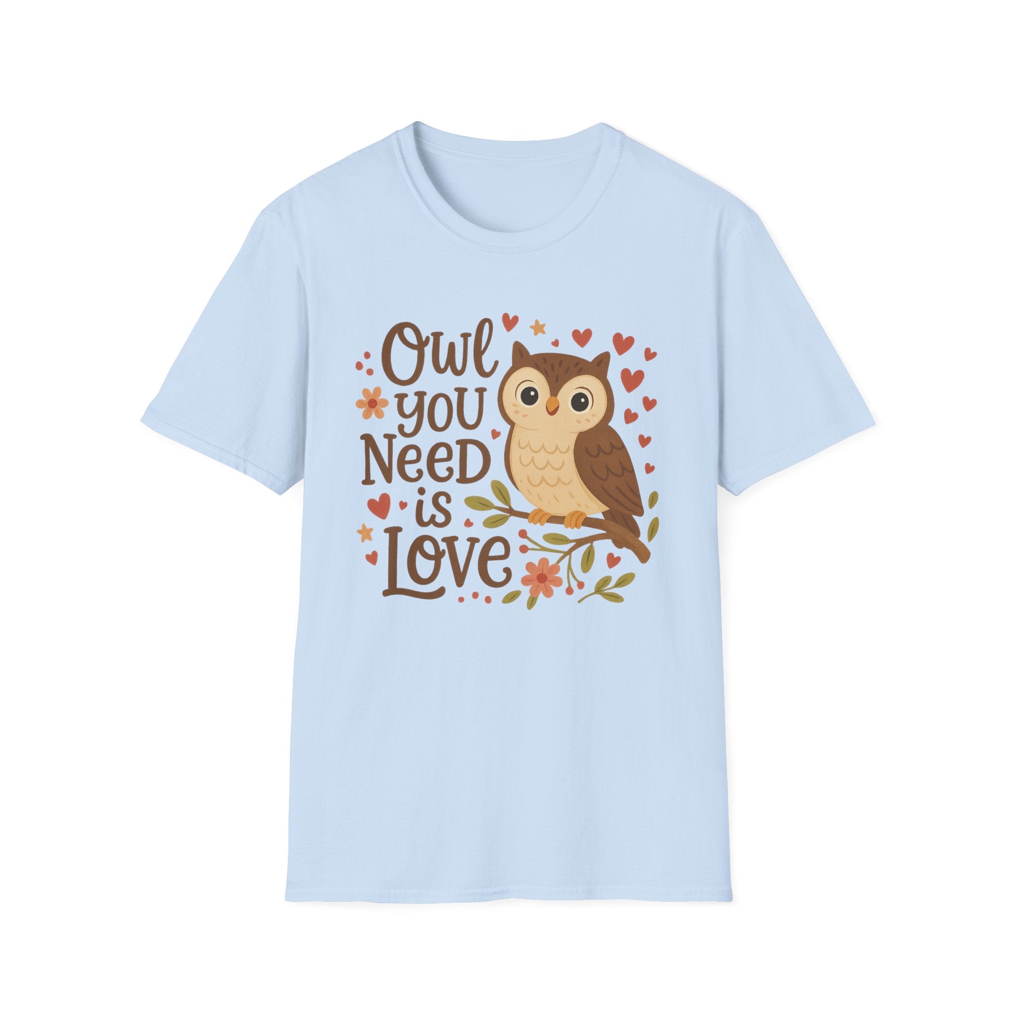 Cute Owl Christmas T-Shirt - "Owl You Need is Love" Funny Xmas Tee | Secret Santa Gift, Owl Lover Shirt, Holiday Bird Lovers Top