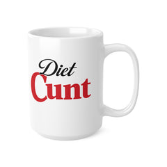 Funny Diet Cola Mug – “Diet C*nt” Rude Coffee Cup – Sarcastic Humour Mug – Office Banter Gift – Adult Joke Mug