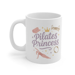 Pilates Princess Mug - Funny Pilates Gift for Her | Christmas Gift for Pilates Lover, Secret Santa Gift Idea | Cute Fitness Coffee Cup