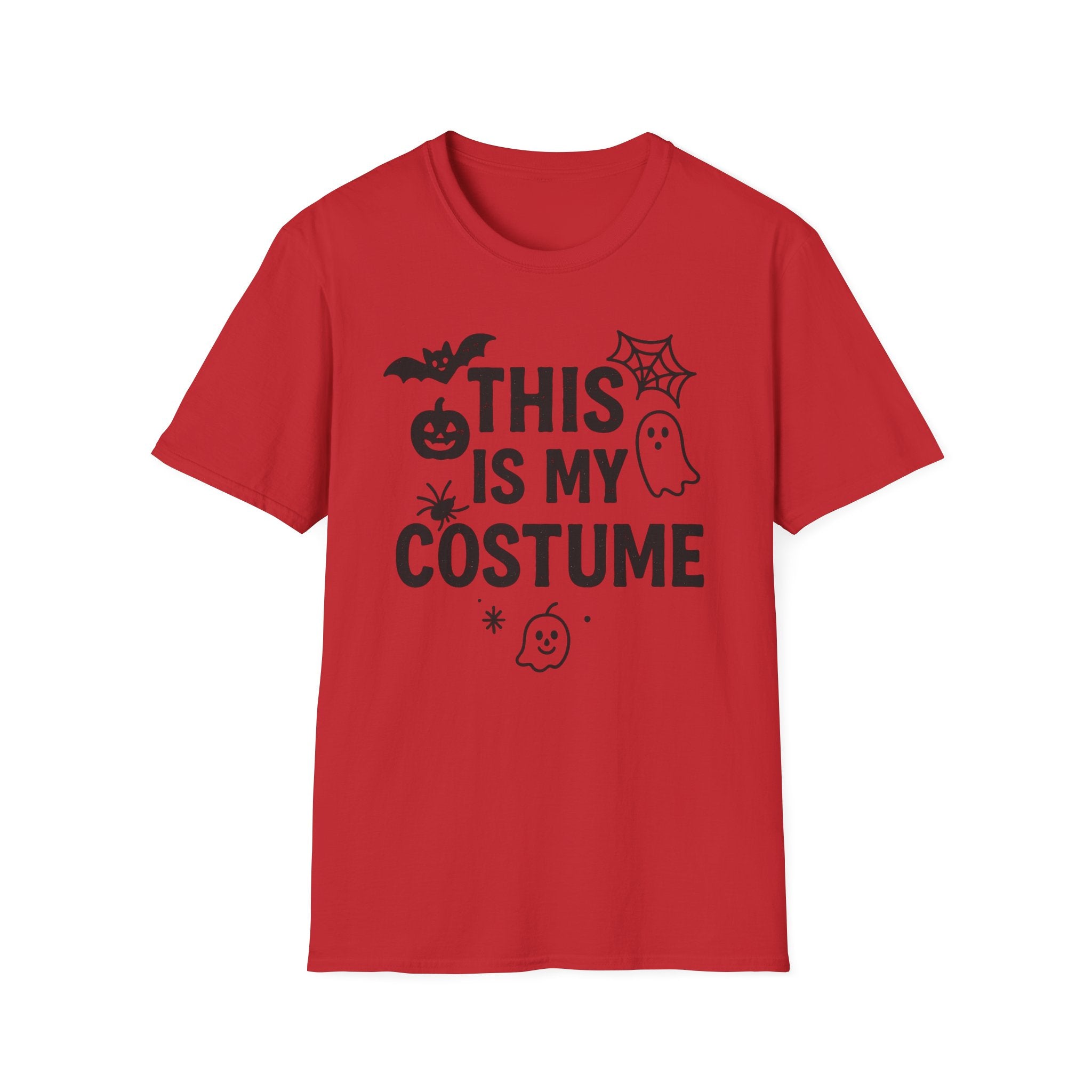 Funny Halloween T-Shirt - "This is My Costume" Minimalist Halloween Tee - Spooky Gift for Men and Women, Halloween Party Shirt