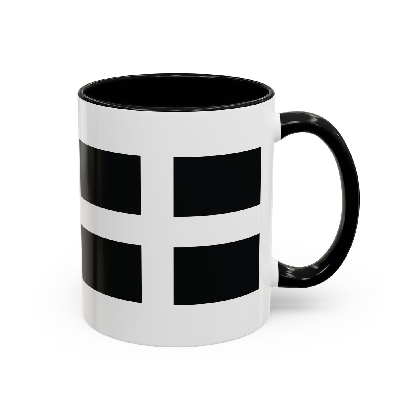 Cornwall Flag 11oz Coffee Mug, Ansum Funny Cornish Dialect Tea Cup