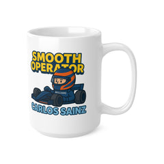 Carlos Sainz Smooth Operator Mug – Funny F1 Williams Racing Gift