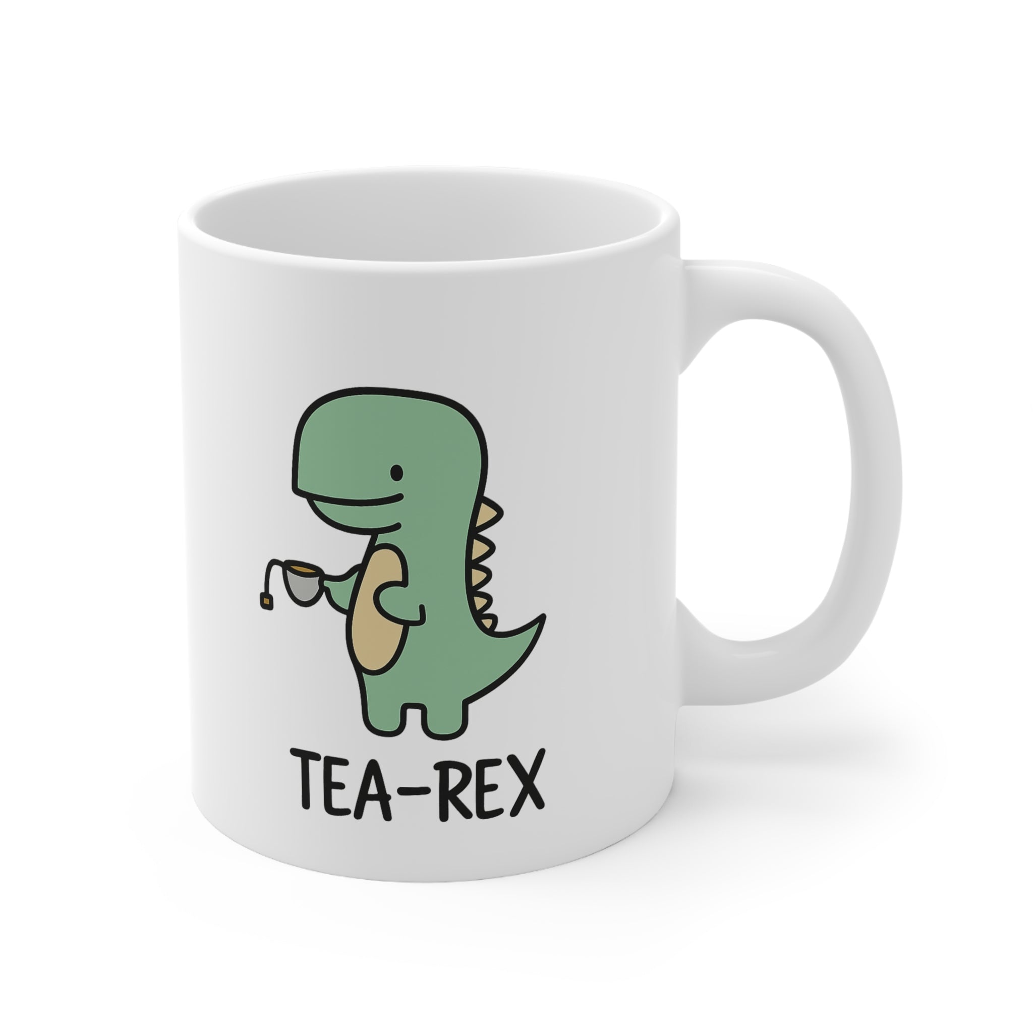 Tea-Rex Dinosaur Mug – Funny Dinosaur Mug for Tea Lovers, T-Rex Gift