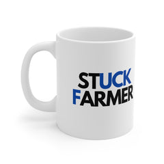 Funny Political Mug – “Stuck Farmer” UK Politics Joke Gift